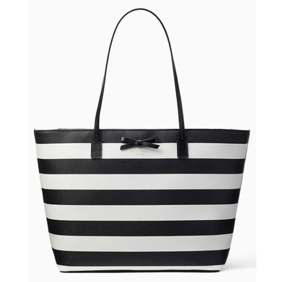 SALE! Kate Spade Margareta Eden Street Stripe Tote - Picture 3 of 8